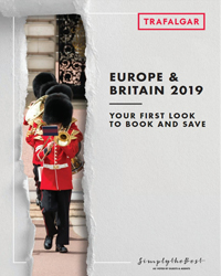 Trafalgar Tours - Europe & Britain (brochure cover)